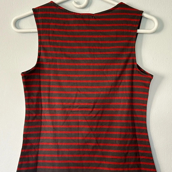 NWT articles of society gray and red stripe XS tank top would fit a small - Picture 4 of 6